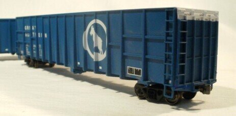Wood Chip  54' Gondola von Athearn RTR